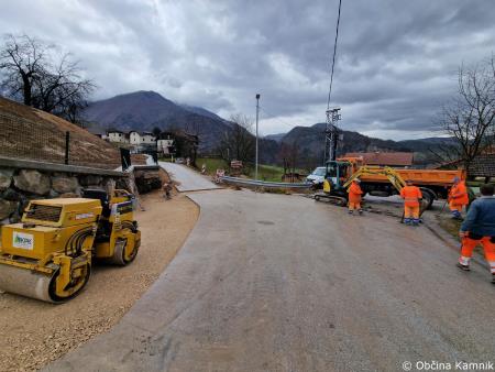 Sanacija zemeljskega plazu nad javne poti 660473 Županje Njive (5)